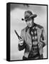 Je suis un aventurier THE FAR COUNTRY by AnthonyMann with James Stewart, 1955 (b/w photo)-null-Framed Stretched Canvas