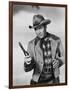 Je suis un aventurier THE FAR COUNTRY by AnthonyMann with James Stewart, 1955 (b/w photo)-null-Framed Photo