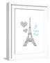 Je T'adore Paris Vintage-Marion De Lauzun-Framed Premium Giclee Print