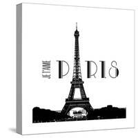 Je T'aime Paris-Emily Navas-Stretched Canvas