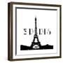 Je T'aime Paris-Emily Navas-Framed Premium Giclee Print