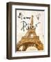 Je t'aime Paris-Emily Navas-Framed Art Print