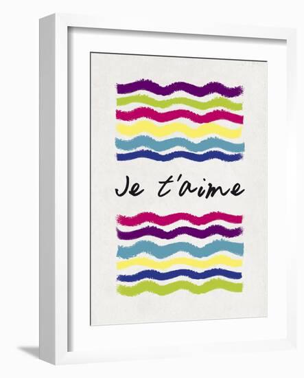 Je T'aime-Sasha Blake-Framed Art Print