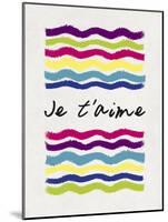 Je T'aime-Sasha Blake-Mounted Art Print