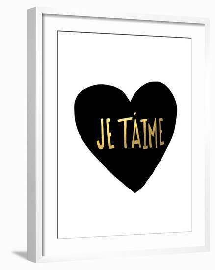 Je T'Aime-Leah Flores-Framed Art Print