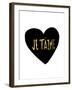 Je T'Aime-Leah Flores-Framed Art Print