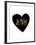 Je T'Aime-Leah Flores-Framed Art Print