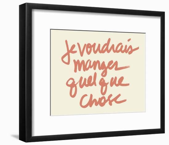 Je voudres-Urban Cricket-Framed Art Print