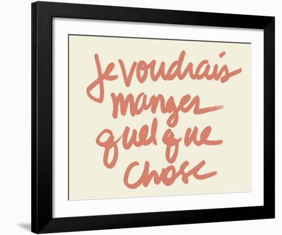 Je voudres-Urban Cricket-Framed Art Print