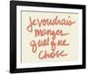 Je voudres-Urban Cricket-Framed Art Print