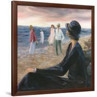 Je vous attendais-Hélène Léveillée-Framed Art Print