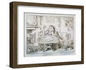 Jealousy, 1835-George Cruikshank-Framed Giclee Print