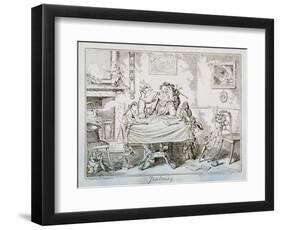 Jealousy, 1835-George Cruikshank-Framed Giclee Print