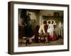 Jealousy and Flirtation-Haynes King-Framed Giclee Print