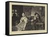 Jealousy-Hugo Kauffmann-Framed Stretched Canvas