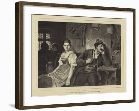 Jealousy-Hugo Kauffmann-Framed Giclee Print