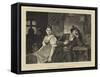 Jealousy-Hugo Kauffmann-Framed Stretched Canvas