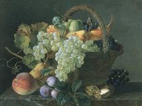 Still Life with Fruit-Jean A. Mouchet-Laminated Giclee Print