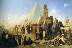 Xerxes at Hellespont-Jean Adrien Guignet-Giclee Print