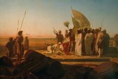 Xerxes at Hellespont-Jean Adrien Guignet-Giclee Print