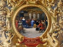 Philip IV the Fair Establishes the Parliament in Paris in 1303-Jean Alaux-Giclee Print