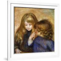 Jean and Coco; Jean et Coco, c.1902-Pierre-Auguste Renoir-Framed Giclee Print