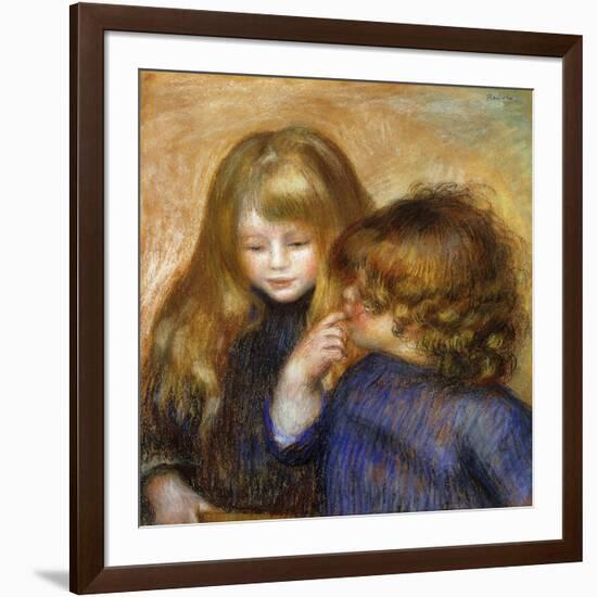 Jean and Coco; Jean et Coco, c.1902-Pierre-Auguste Renoir-Framed Giclee Print