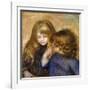 Jean and Coco; Jean et Coco, c.1902-Pierre-Auguste Renoir-Framed Giclee Print