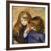 Jean and Coco; Jean et Coco, c.1902-Pierre-Auguste Renoir-Framed Giclee Print