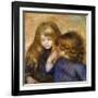 Jean and Coco; Jean et Coco, c.1902-Pierre-Auguste Renoir-Framed Giclee Print