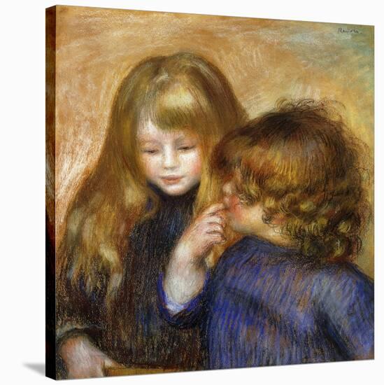 Jean and Coco; Jean et Coco, c.1902-Pierre-Auguste Renoir-Stretched Canvas