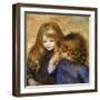 Jean and Coco; Jean et Coco, c.1902-Pierre-Auguste Renoir-Framed Giclee Print