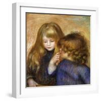 Jean and Coco; Jean et Coco, c.1902-Pierre-Auguste Renoir-Framed Giclee Print