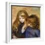 Jean and Coco; Jean et Coco, c.1902-Pierre-Auguste Renoir-Framed Giclee Print