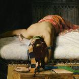 Death of Cleopatra, 1874 (Detail)-Jean-Andre Rixens-Giclee Print