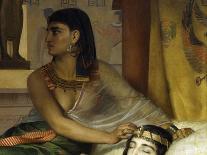 The Death of Cleopatra-Jean André Rixens-Art Print