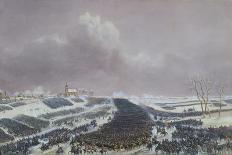 The Battle of Champaubert, 10Th February 1814, 1849 (W/C on Paper)-Jean Antoine Simeon Fort-Giclee Print