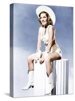 Jean Arthur, ca. 1940s-null-Stretched Canvas