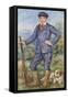 Jean as a Huntsman, 1910-Pierre Auguste Renoir-Framed Stretched Canvas