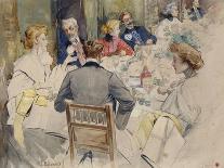 Elegant Dinner Party-Jean B?raud-Giclee Print