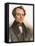 Jean Baptiste Andre Dumas, French Chemist-Science Source-Framed Stretched Canvas