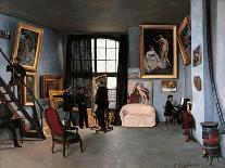 The Artist's Studio, Rue De La Condamine-Jean-Baptiste-Armand Guillaumin-Art Print