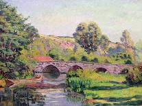 The Bridge at Boigneville, c.1894-Jean Baptiste Armand Guillaumin-Framed Giclee Print