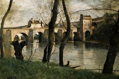 'The Mill at Cuincy', 1871-1872, (1946)-Jean-Baptiste-Camille Corot-Giclee Print