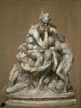 Study for the Sculpture 'Ugolino and His Children', 1860-Jean-Baptiste Carpeaux-Framed Giclee Print