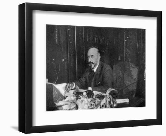 Jean-Baptiste Charcot, French Explorer, 1910-null-Framed Premium Giclee Print