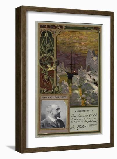 Jean-Baptiste Charcot, French Polar Explorer-null-Framed Giclee Print