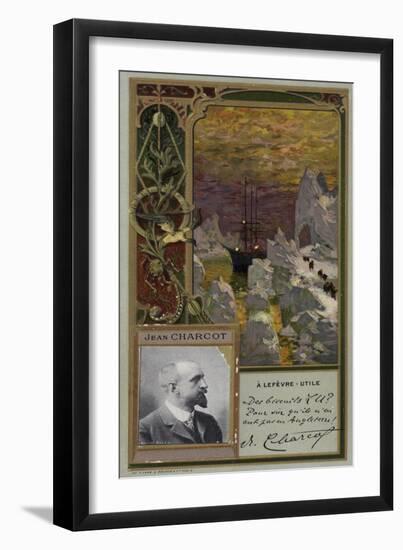 Jean-Baptiste Charcot, French Polar Explorer-null-Framed Giclee Print