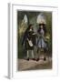 Jean Baptiste Colbert (1619-1683) and Louis XIV King of France-Stefano Bianchetti-Framed Giclee Print