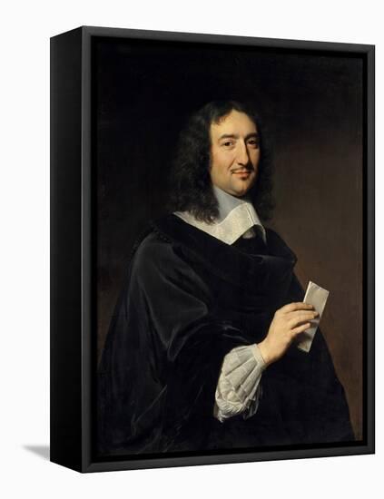 Jean-Baptiste Colbert, 1655-Philippe De Champaigne-Framed Stretched Canvas